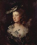 Thomas Gainsborough Portrat der Mary Gainsborough, Tochter des Kunstlers oil painting reproduction
